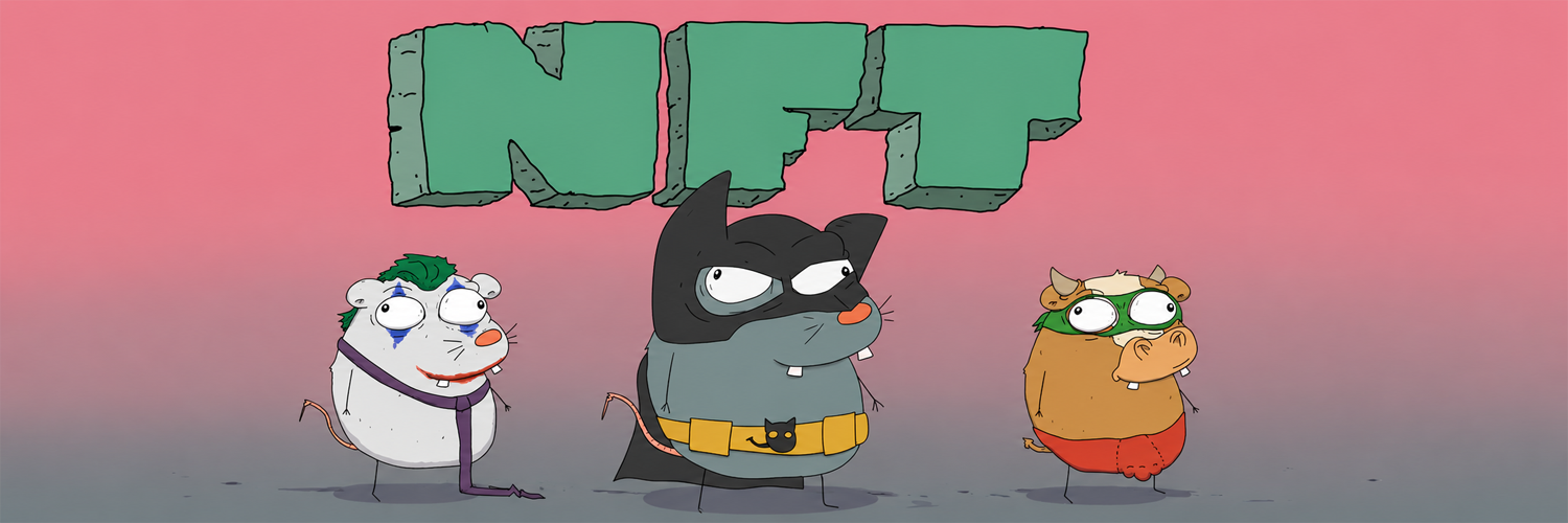 Ratman The Wassie banner — Joker, Ratman, Robin
